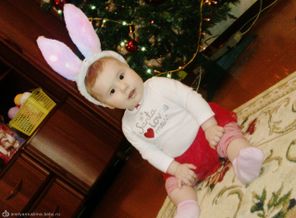Я новогодний Зайченок)