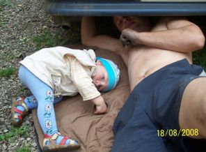 Помогаем папе в ремонте