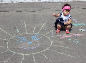 рисунок на асфальте!!!