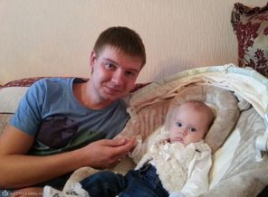 Наша лапулечка похожа на папулечку