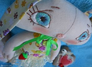 глаза вышиты- чтоб можно было стирать, если замажется этот заяц...