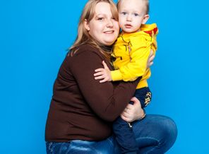 Обнимашки с Папой=)