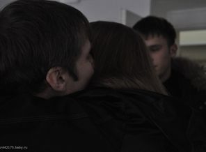 Мы с мужем встретились.