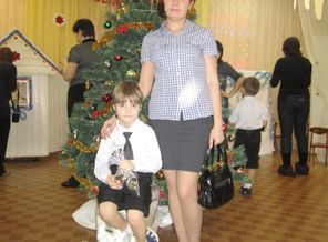 новый год в садике)
