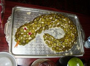 Салатик змейка