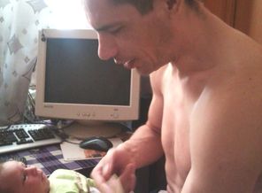 я с папой
