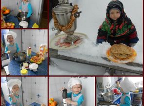 Первые блины нашего поварёнка