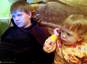 Папа с дочей. Похожи?