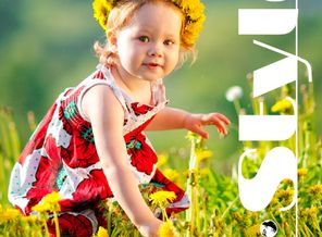 Ребенок месяца baby model Лавиния Серебровская по версии журнала N'STYLE