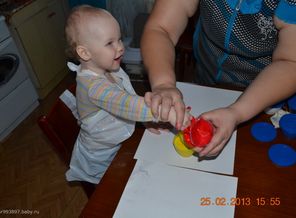 рисуем пальчиковыми красками