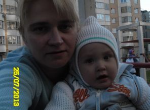 тимоша с мамой