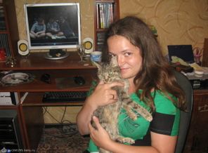 Я и любимая кошечка)