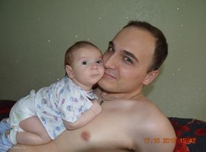 Папа с сыночком