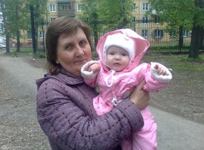с бабушкой