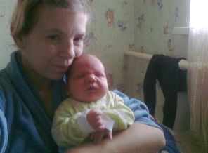 с младшим сыночком