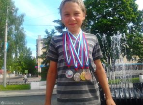 Дима и 4 медали