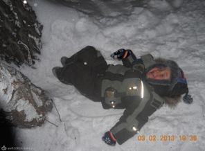 Я в сугробе полежу и на звезды погляжу.