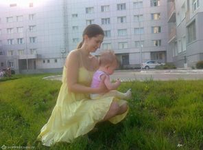 на прогулке