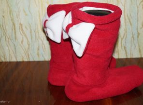 Бордовые с белым бантиком