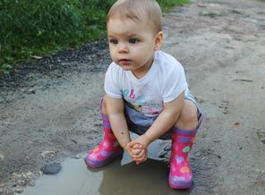 Дождливое выдалось лето)))) Но мы безумно были рады лужам)