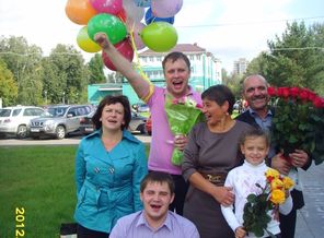 Вот так нас с Шунечкой встречали)))