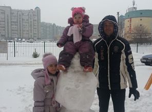 С ПАПОЧКОЙ)))