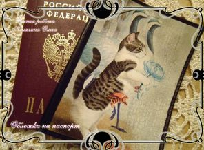 Обложка на паспорт 3