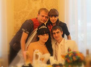мы с мужем и со свидетелями)))