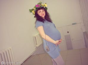 за месяц до родов