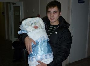 я родился))))