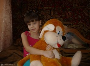 Анечка и приз который она выиграла в конкурсе"ребёнок года"