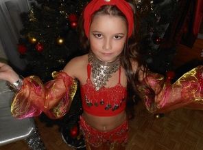 Новогодняя восточная красавица