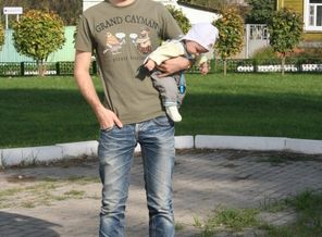 с папой в Коломне