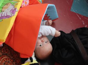 оставила с папой)))