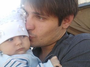 Лена с папой