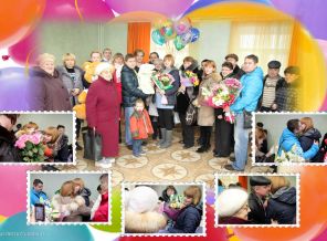 Вот так меня встречали из роддома!!!!