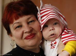 бабулечка с внучком