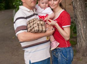 Я, мой папа и моя сестра Валерия=)