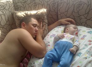 любим с папулей спать