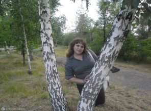 Среди берез!