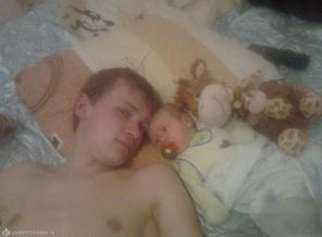 сынок с папой)))