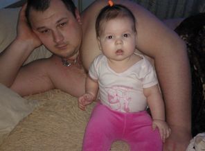 5,5 месяца)))с папулей)