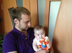 Папа с сыночком)