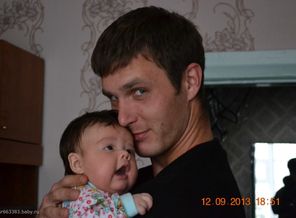 Обнимашки с любимым папой