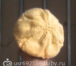 Берет вид со спины