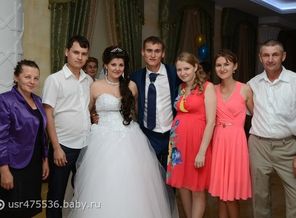 на свадьбе с моими родителями)