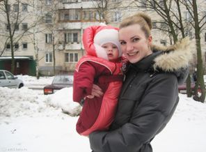 наша первая зима)