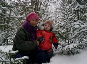 С бабулей