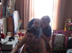 наш семейный досуг с утра:)