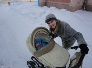Наша первая прогулка